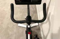 The handlebars on the Freebeat Boom Bike