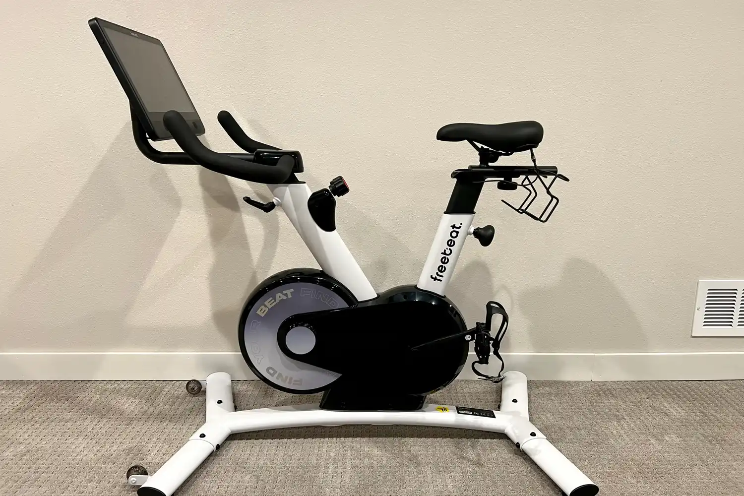 The Freebeat Boom Bike after assembly