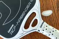 The handle on the GAMMA Airbender 10 Pickleball Paddle