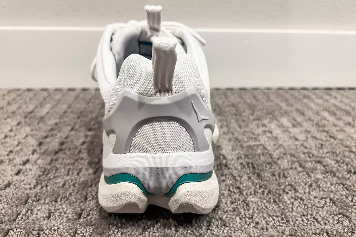 The back of the Hoka All Gender Elevon X Running Shoe