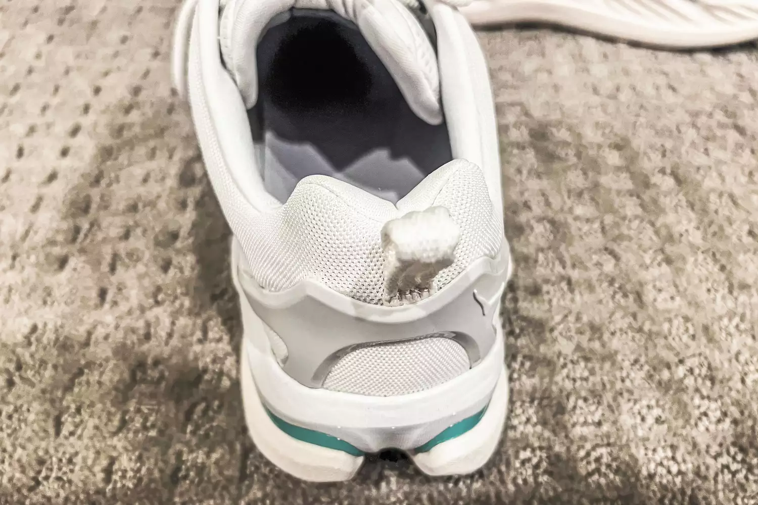 The back of the Hoka All Gender Elevon X Running Shoes