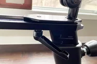 Close up of the adjustment on the Horizon 7.0 IC Indoor Cycle