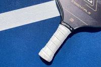 The handle on the JOOLA Essentials Pickleball Paddle