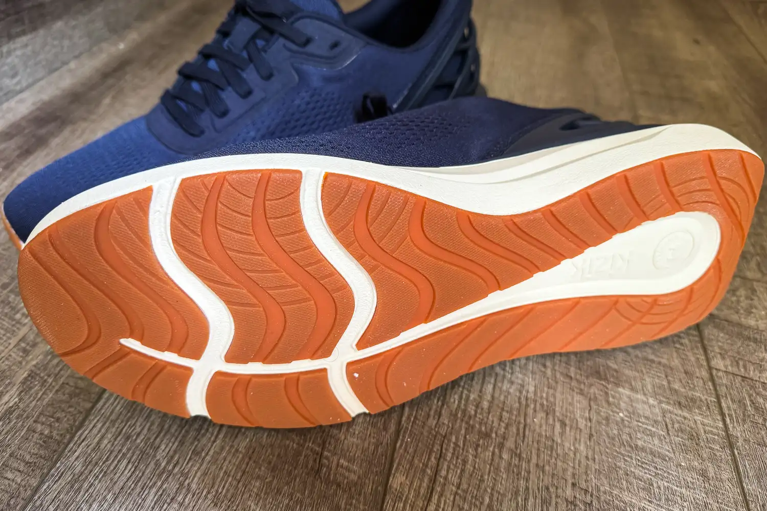 The treads on the bottom of the Kizik Men's Athens 2 Slip-On Shoes