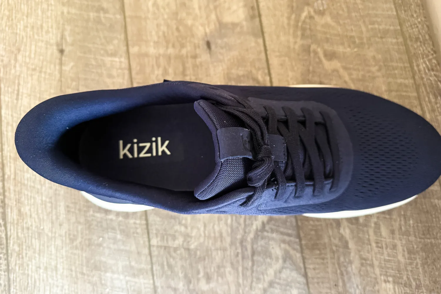 An overhead view of the Kizik Men's Athens 2 Slip-On Shoe