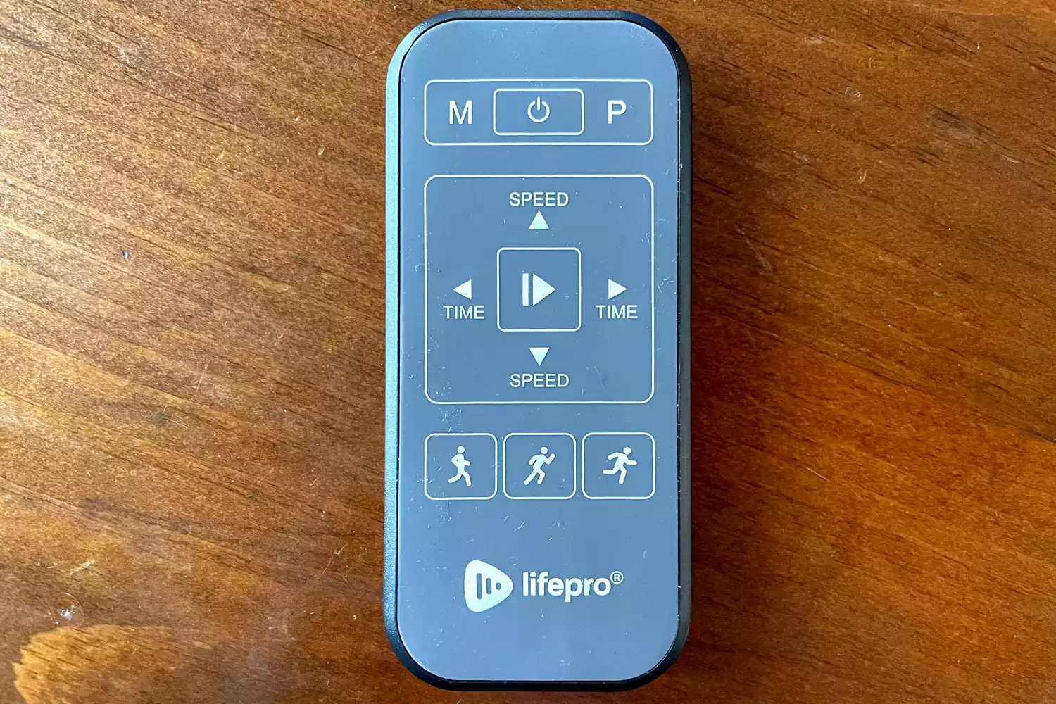 The remote for the LifePro HexaPlate Lite Vibration Plate