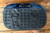 An overhead view of the LifePro HexaPlate Lite Vibration Plate
