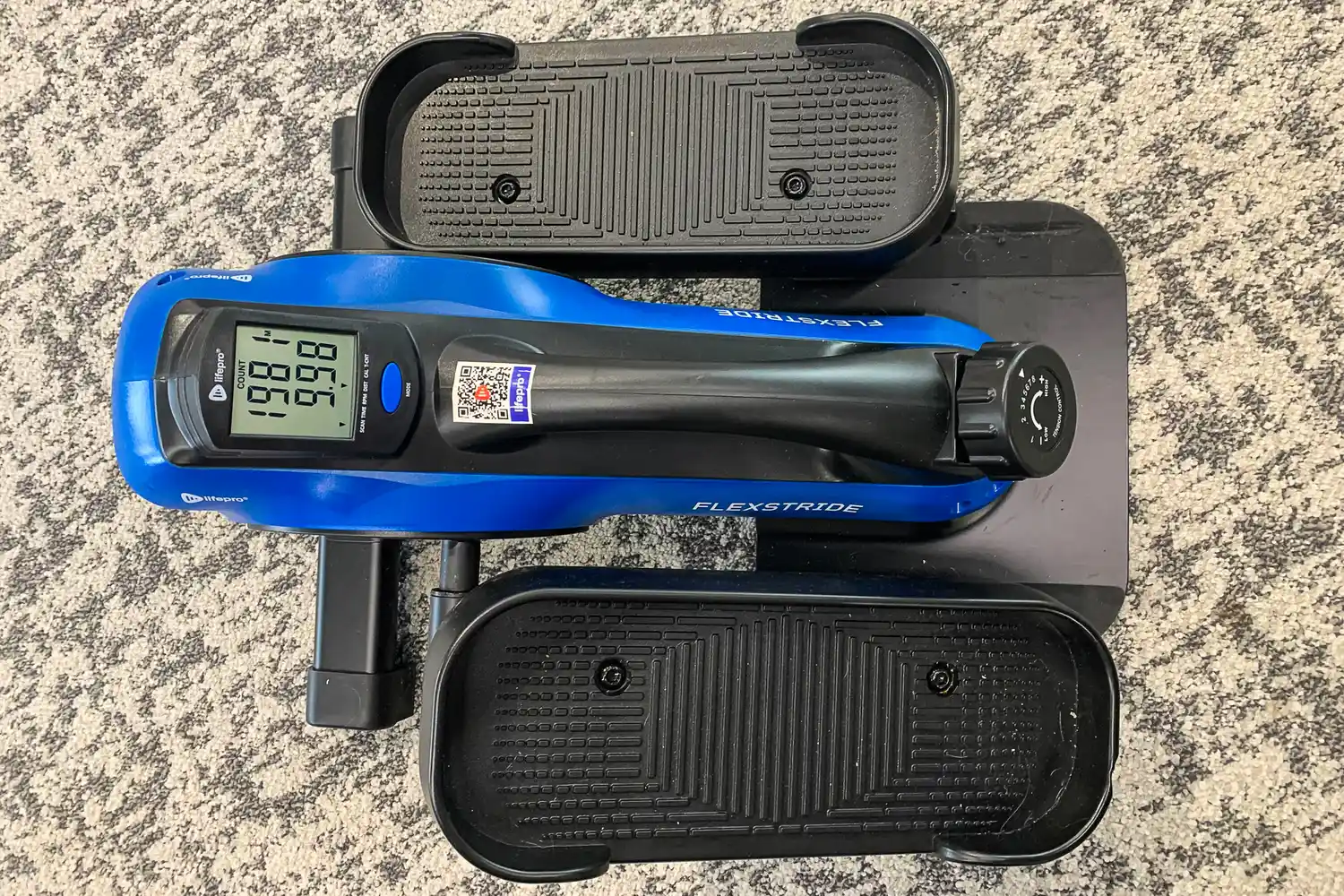 An overhead view of the LifePro FlexStride Plus