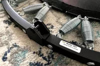 The folding hinge on the Needak Soft-Bounce Folding Rebounder