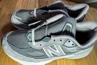 A side view of a pair of New Balance Women's Made in USA 990v6 Sneakers