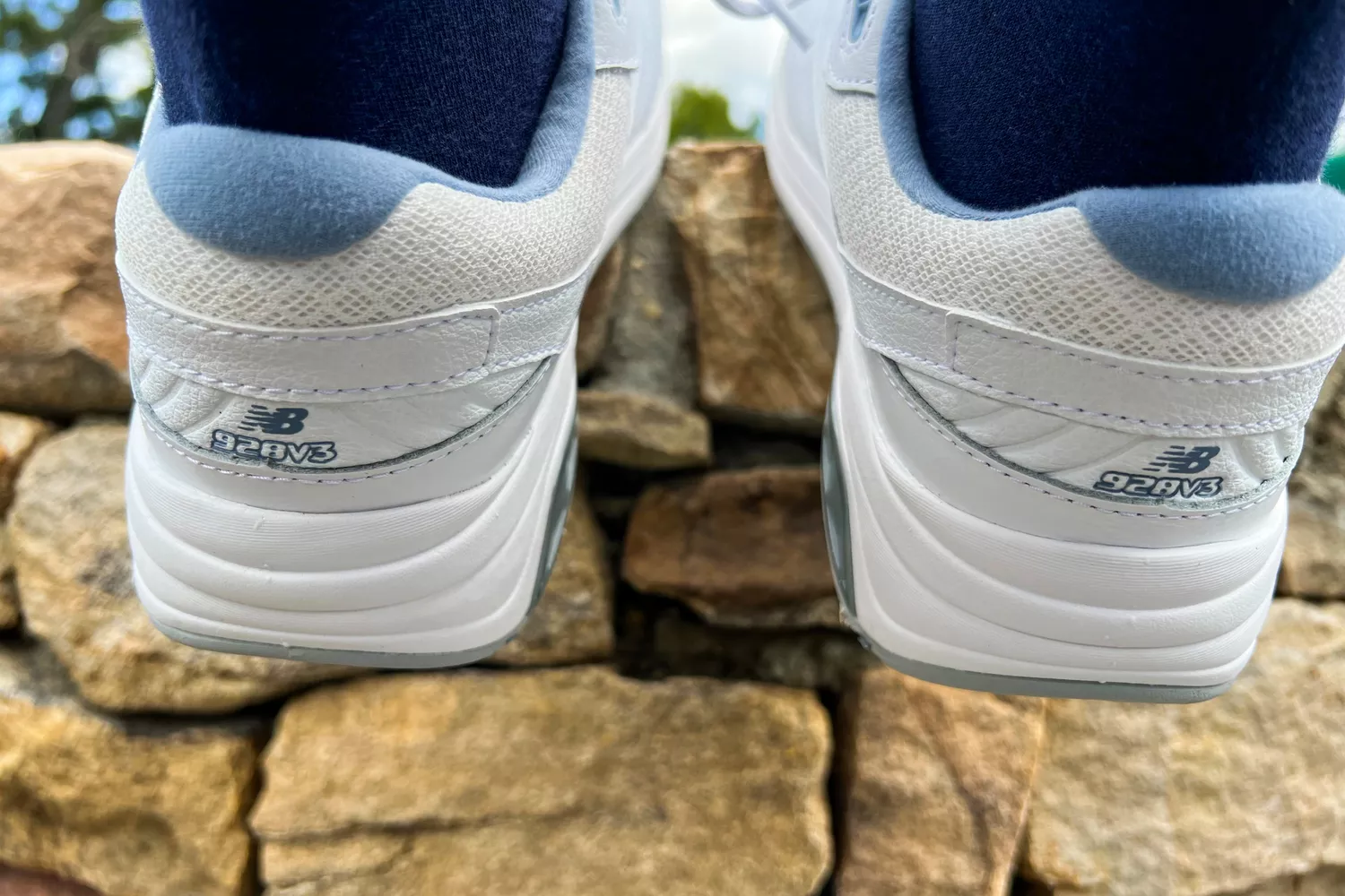 The back of the New Balance Women’s 928v3 Walking Shoes