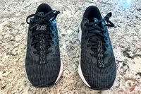An overhead view of a pair of Nike Motiva Women's Walking Shoes