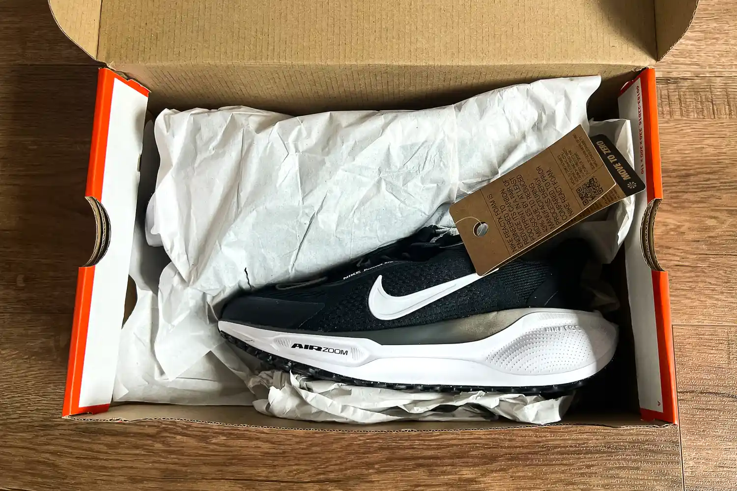The Nike Pegasus EasyOn Women's Road Running Shoes in a shoebox