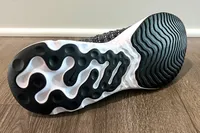 The treads on the bottom of the Nike React Phantom Run 2 Men's Road Running Shoes