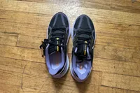 An overhead view of a pair of Nike Structure 25 Women's Road Running Shoes