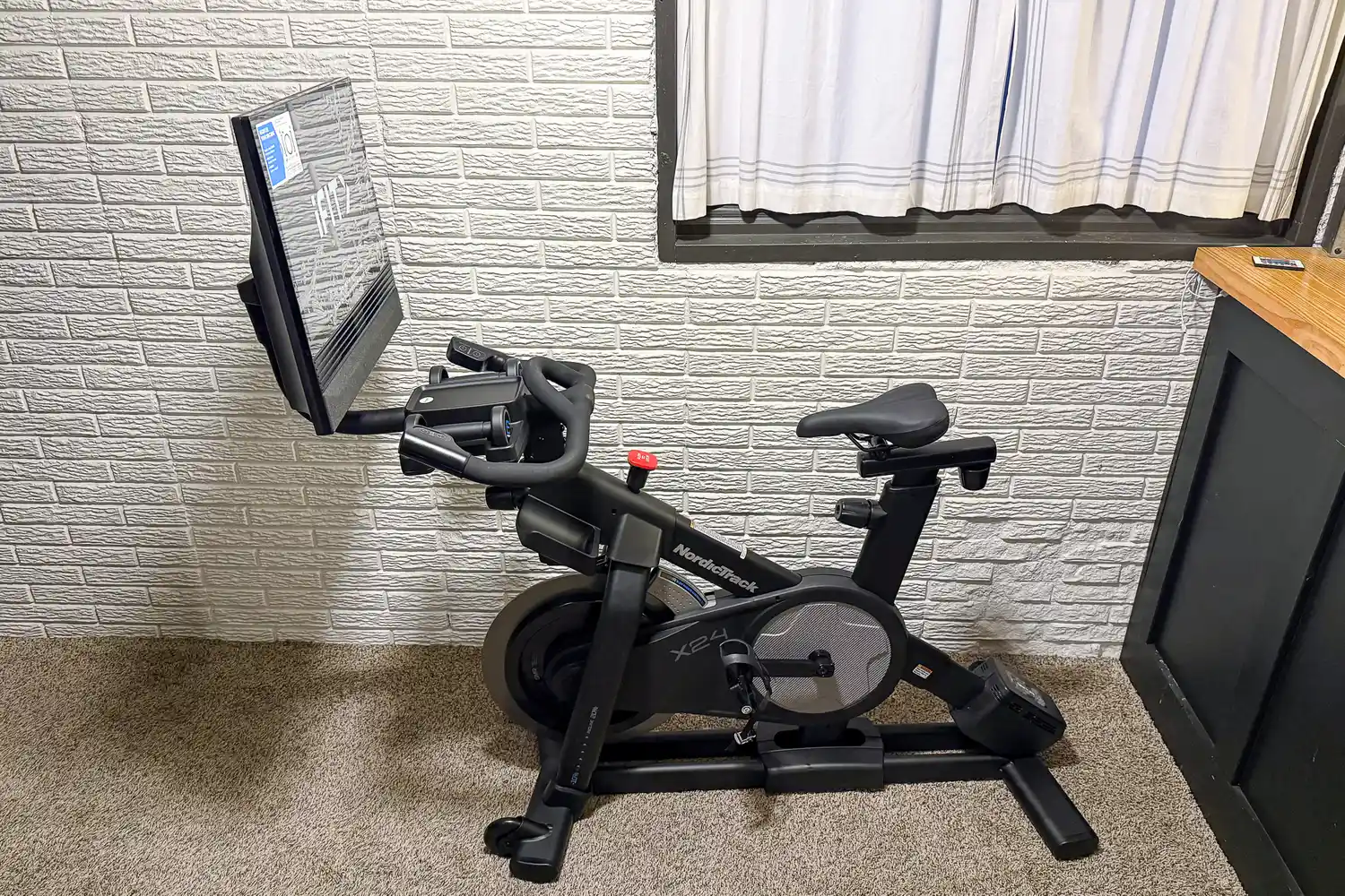 A side view of the NordicTrack X24 Bike