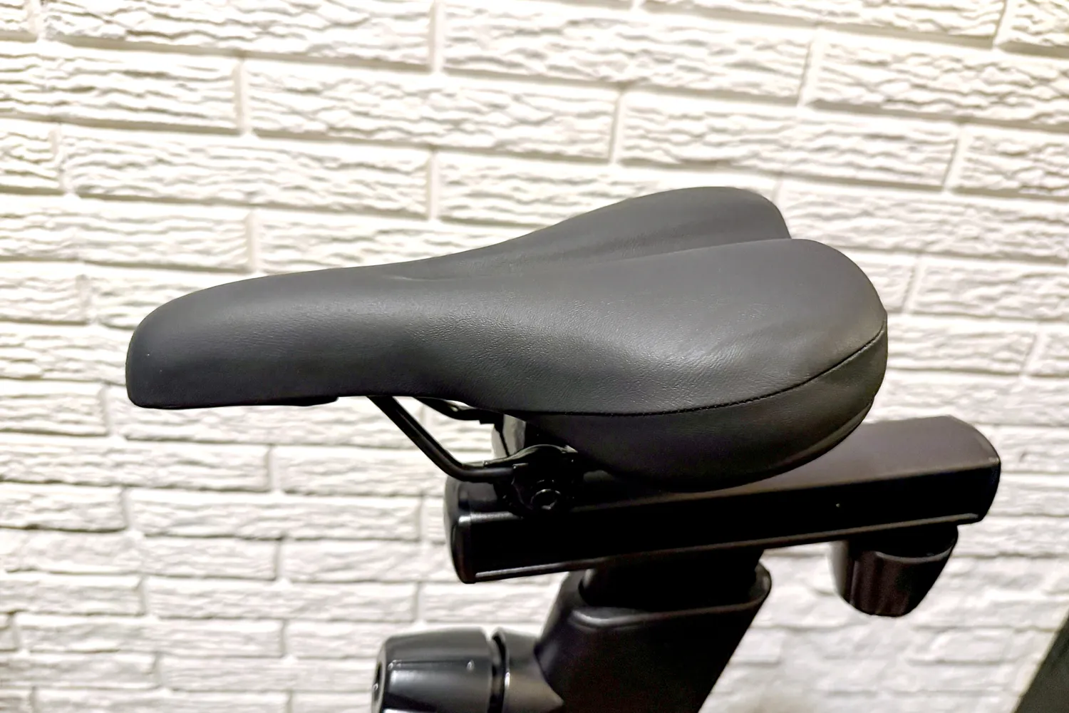 The seat on the NordicTrack X24 Bike