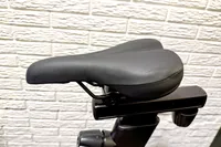 The seat on the NordicTrack X24 Bike