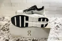 The treads on the bottom of the On Men's Cloudtilt Walking Shoes