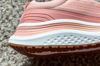 A close-up of the side of the Orthofeet Women's Relay Sneakers