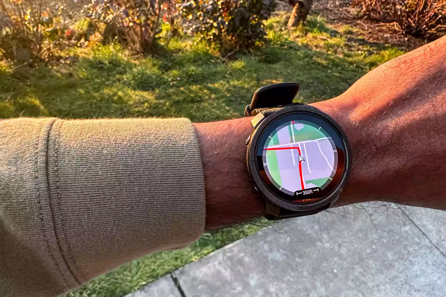 The digital display on the Polar Vantage M3 Smart Multi-Sport Watch