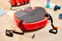 The Power Plate MOVE Vibrating Plate and accessories