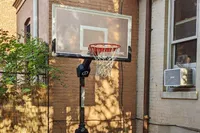 Spalding Momentous EZ Assembly Acrylic Portable Basketball Hoop