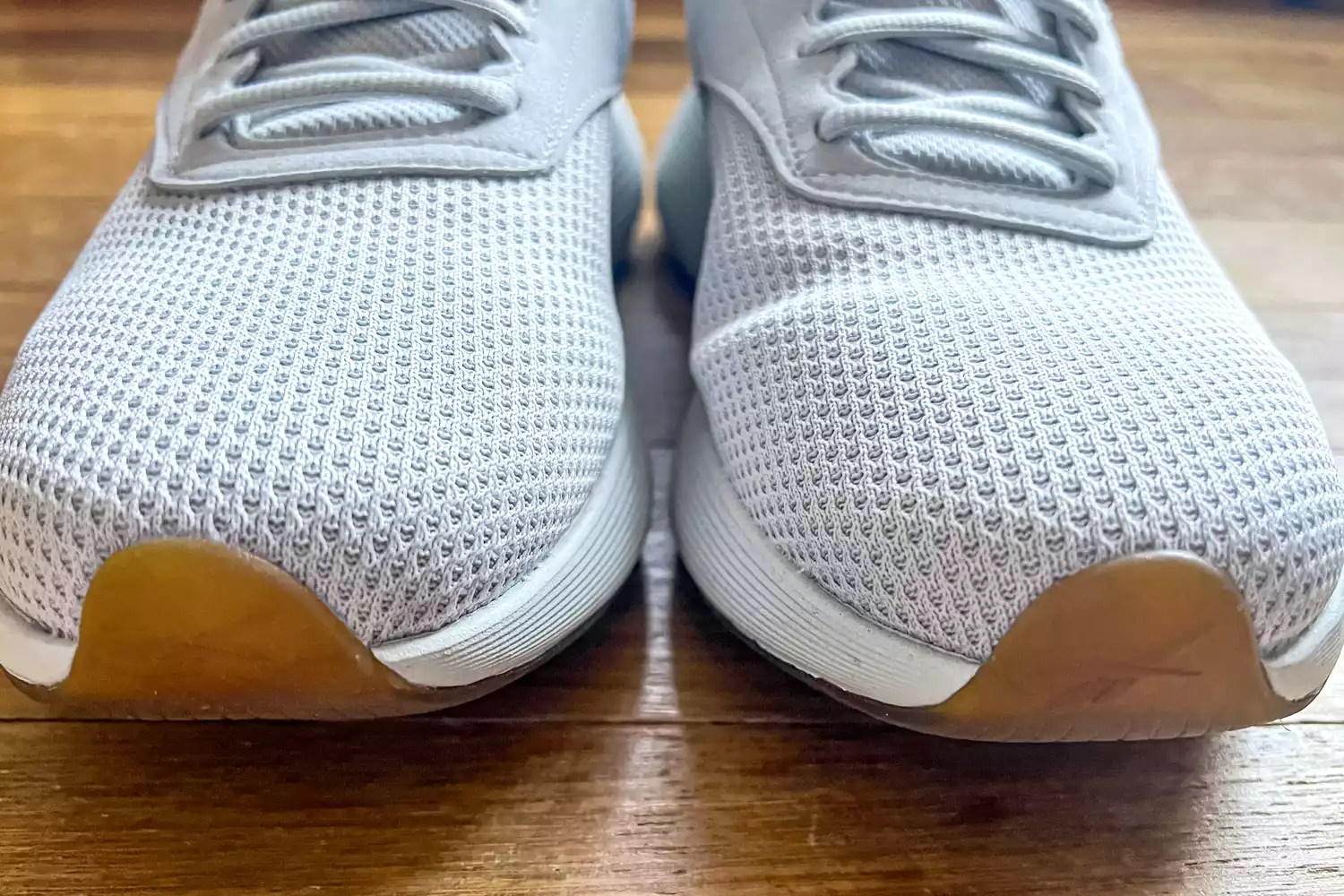 The toes on the front of the Reebok Unisex DMX Comfort+ Walking Shoes