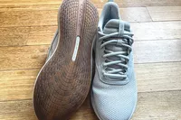 The treads on the bottom of the Reebok Unisex DMX Comfort+ Walking Shoes