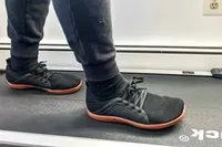 Person wearing Relxfeet Men's Barefoot Shoes Minimalist Cross