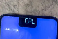 The digital display on the Renpho R-MSB02 Elis Chroma Aspire Smart Scale