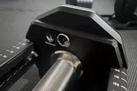 The warning sticker on the REP Fitness REP x PÉPIN FAST Series Adjustable Dumbbell