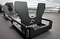 The base on the REP Fitness REP x PÉPIN FAST Series Adjustable Dumbbell