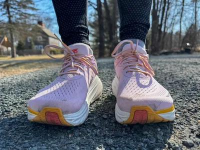 A front view of the Altra Women's Via Olympus 2 Running Shoes