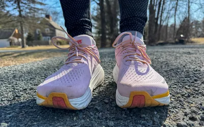 A front view of the Altra Women's Via Olympus 2 Running Shoes