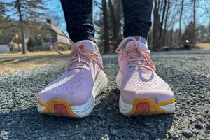 A front view of the Altra Women's Via Olympus 2 Running Shoes