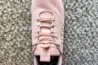 The laces on the Rykä Women's Podflow EZ Walking Sneaker