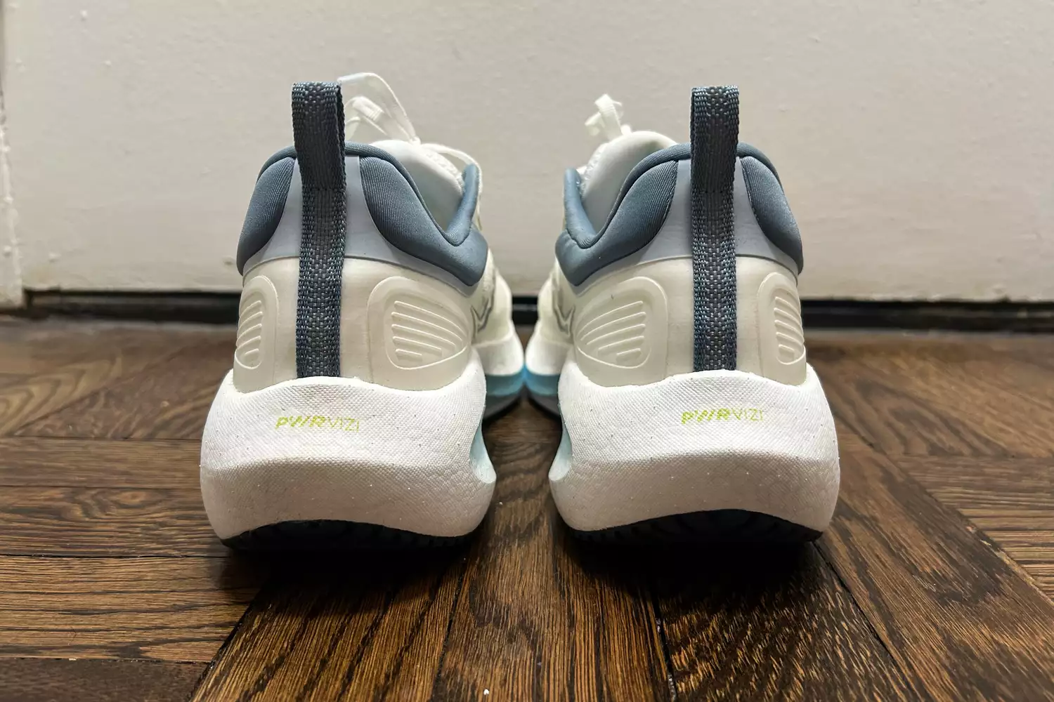 The back of a pair of Saucony Men's Surge 3 Everyday Shoes