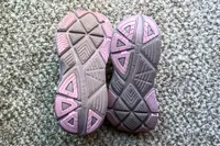 The tread pattern on the bottom of the Saucony Women's Guide 18 Sneakers