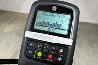 The display console on the Schwinn 411 Compact Elliptical Machine