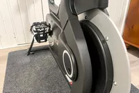 The front wheel on the SOLE SB1200 Exercise Bike