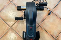 An overhead view of the Sunny Health & Fitness SF-B0960 Motorized Electric Under Desk Bike