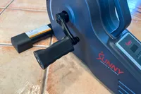 The pedals on the Sunny Health & Fitness SF-B0960 Motorized Electric Under Desk Bike