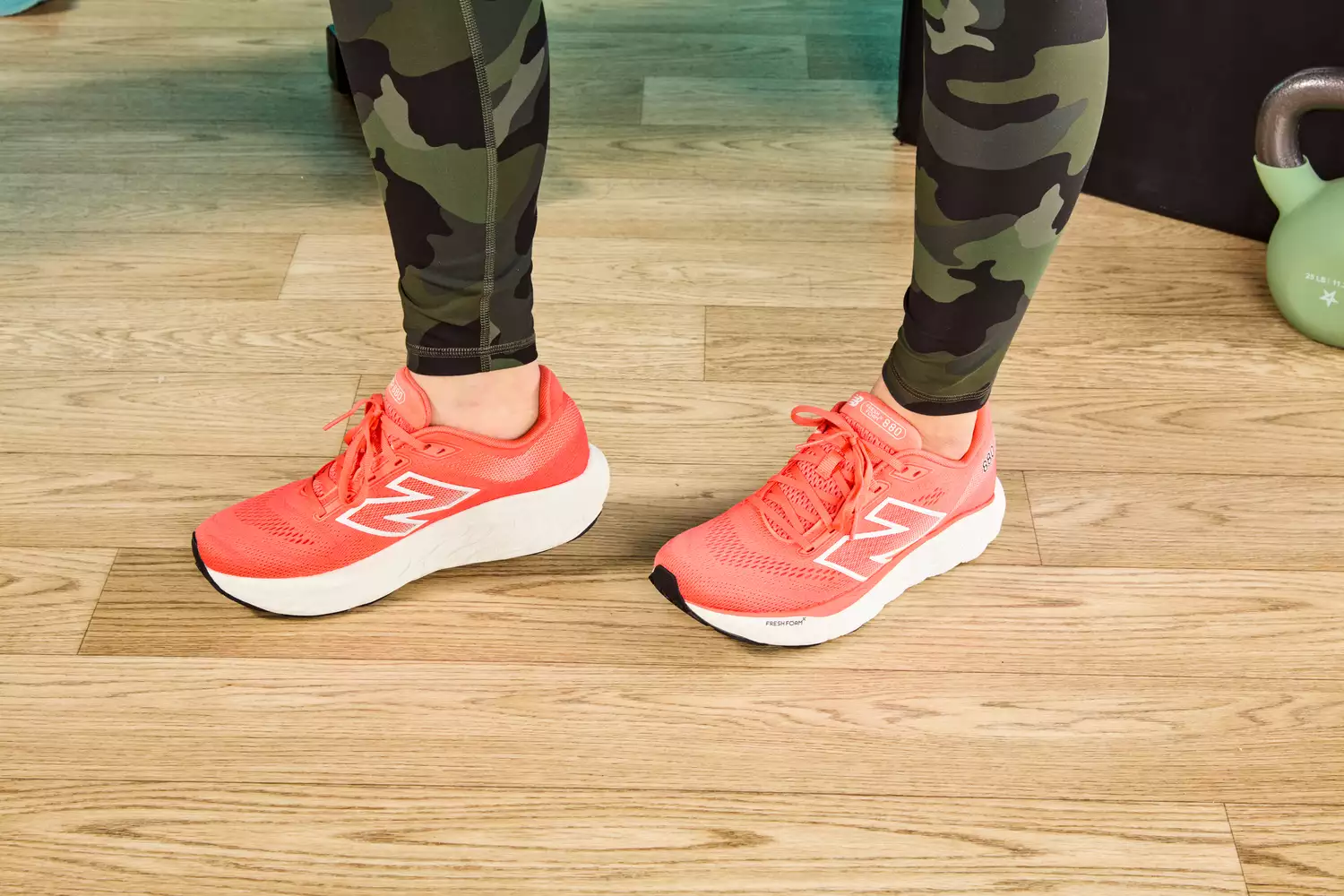 Person standing wearing New Balance Women's Fresh Foam X 880v14