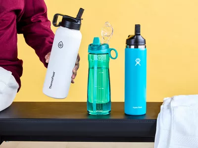 A selection of water bottles from our tests