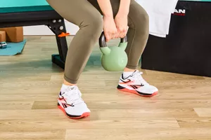 Person working out while wearing Reebok Nano X4 Training Shoes