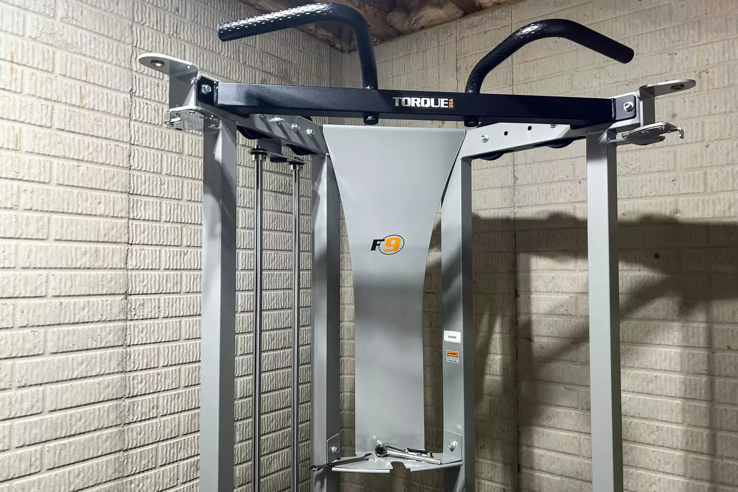 The front of the Torque Fitness Free-Standing F9 Fold Away Functional Trainer