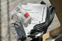 Egofit Walker Pro-M1 Treadmill cord, manual, and accessories