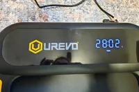 The digital display on the Urevo SpaceWalk 3S Treadmill