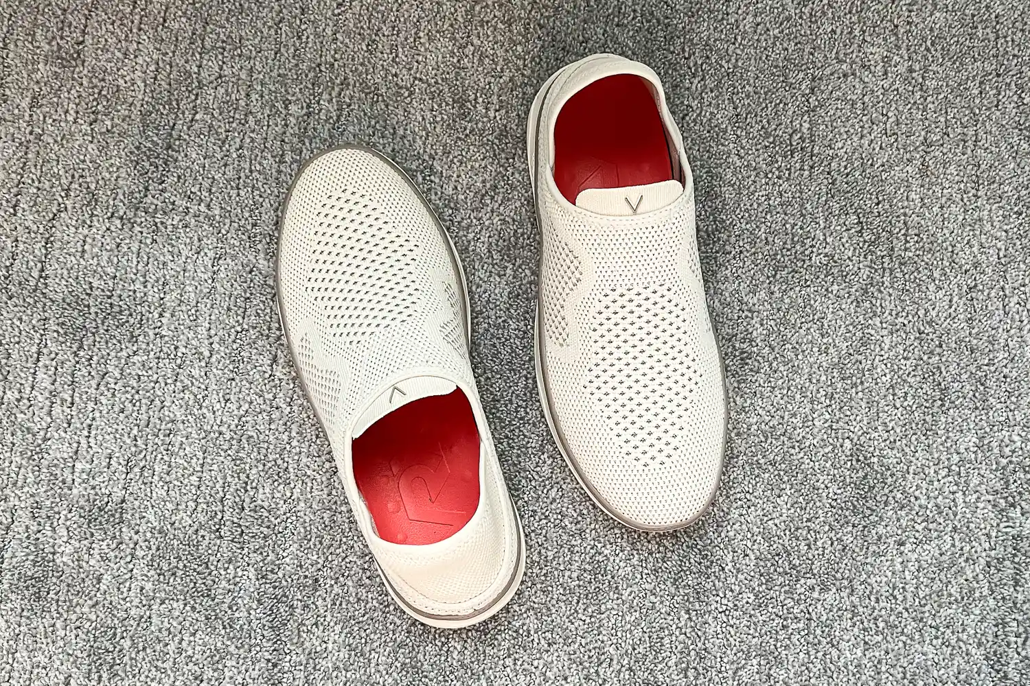 An overhead view of a pair of Vionic Women's Sage RX Recovery Slip-On Shoes